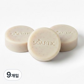 Mild Coix Soap Face Wash All-in-One, 95g, 9 Pieces / 순한 율무 비누 세안 올인원, 95g, 9개입