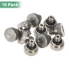 M METERXITY 10-Pack Brass Misting Nozzle, 0.012"/0.3mm Orifice 10/24 UNC