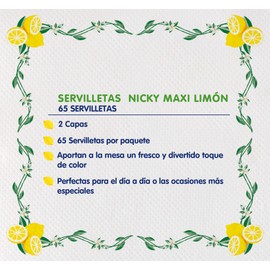 Nicky Servi.Maxi Limon 2 Capas