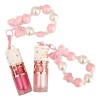 Brillo Labial 2 Piezas Lip Gloss Con Polvo Hadas