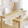 Easter Table Runner, Table Cloth Easter Rabbit, 33 x 183