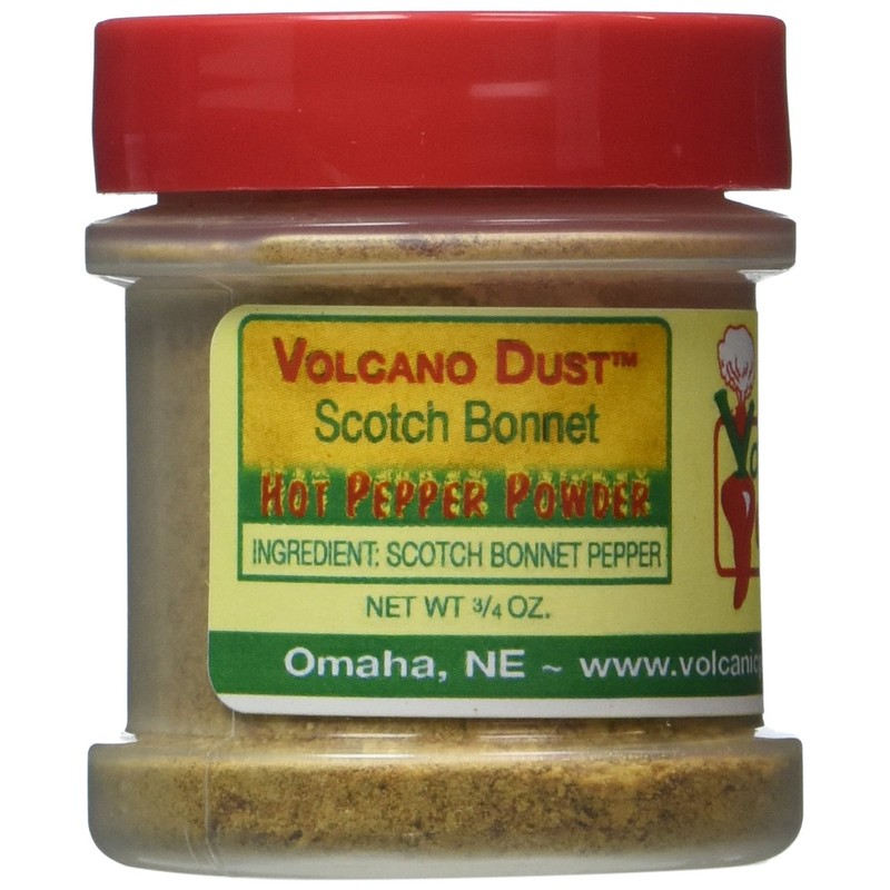 Volcanic Peppers Scotch Bonnet Powder 0.75 Ounces