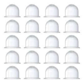 JNNJ Pack of 20 Carburettor Ignition Caps, Petrol Primer Bulb Pump, Transparent Primer Piston Replaces, for Blower Mowers, Trimmers, Chainsaws, Trimmers, Hedge Trimmers