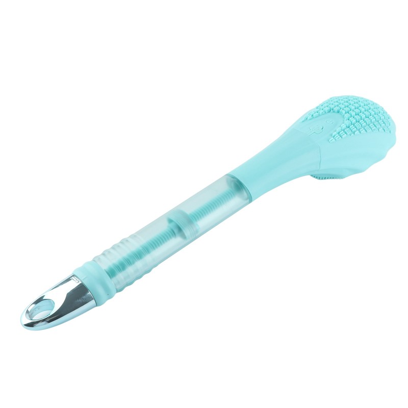 Body Scrubber Shower Brush Massaging Silicone Waterproof Electronic Exfoliating Bath