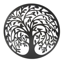 Tree of Life Wall Decor Metal Hollow Tree of Life Wall Art Iron Wall Hanging Tree Decoration for Living Room Bedroom