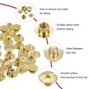 sourcing map 75 Sets Chicago Screw Rivets Metal Phillips Head