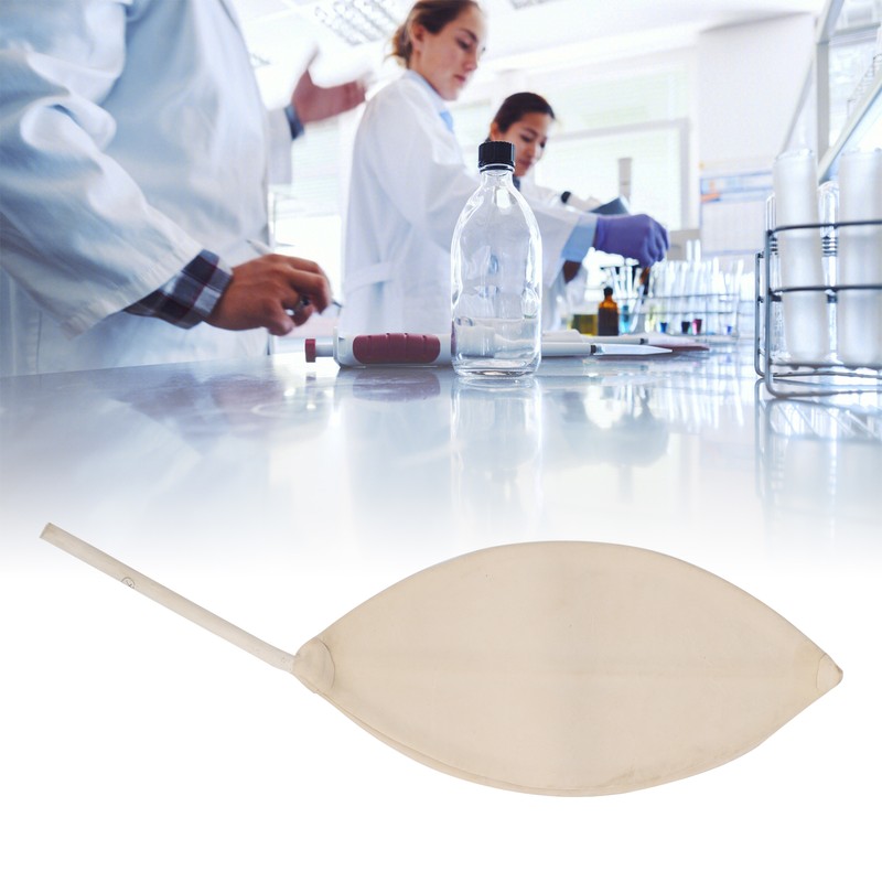 2Pcs Rubber Squeeze Bulb Sampling Bladder Experimental Equipment for Laboratory