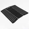 FCS T-3 MID ECO (BLACK) Deck Pad for Short Board