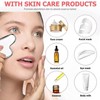 Juego de compresión facial de tres piezas con rodillo de