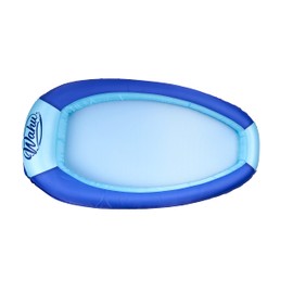 WAHU Hydro Lounger Blue/Light Blue - Versatile Pool Lounge Float - Sunbathe to Sit Up in Seconds Large