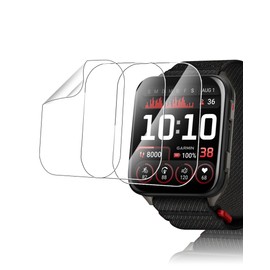 toergy tpu screen protector for Garmin Venu X1 smartwatch with high aluminum fox edge - durable film, thin, lightweight, high definition, 3 pack