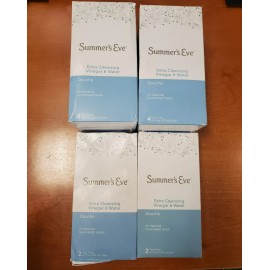 12 Summer's Eve Vaginal Douche Vinegar/Water 4.5oz (3 pks of 4) DAMG BOXES R1P2
