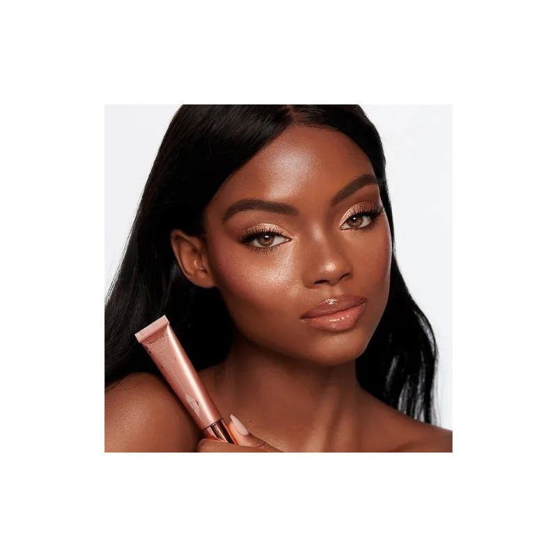 Rubor Líquido Charlotte Tilbury Glowgasm Pinkgasm Luminoso Vegano 12mL