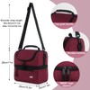 MIER Insulated Lunch Box Insulated Cool Tote Bag Lunch Kit
