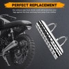AICARS Universal Motorcycle Eexhaust Heat Shield, Metal Shield Intake Baffle