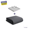 YnM Exclusive Cooling Duvet Cover for Weighted Blankets with 16