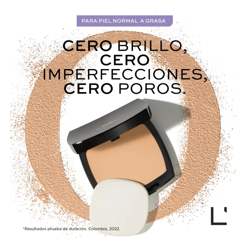 L'bel - Polvos Compactos Control Brillo Forever Ultra Matte