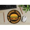 Mauspads für Maus, PC oder Laptop – Burguer Today, Gym