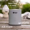 Tommee Tippee LetsGo Portable Baby Bottle Warmer, USB Rechargeable, Electric