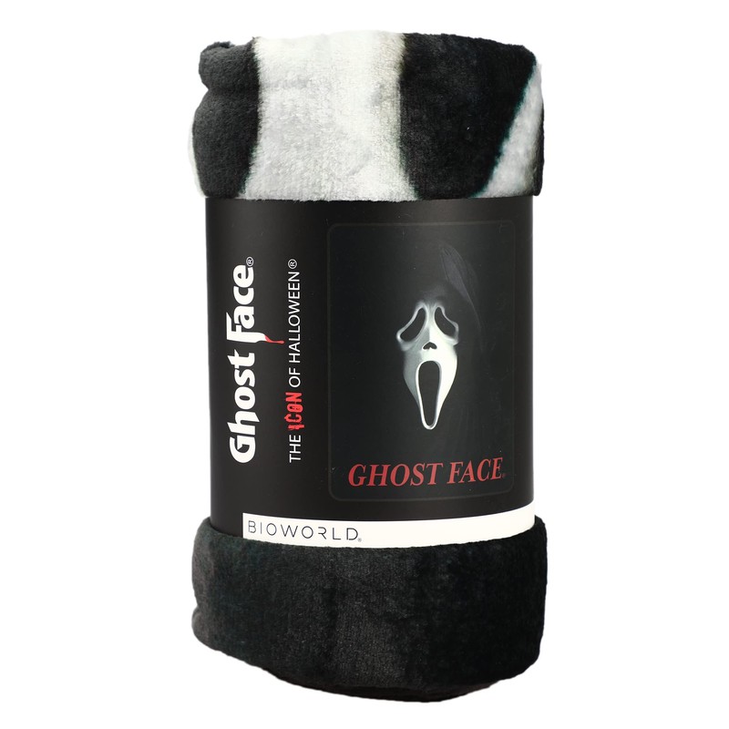 Scream Movie Ghost Face Throw Blanket