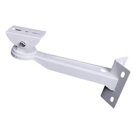 Rosebe Surveillance Security Camera Housing Bracket Mounting Hardware Pole Cylinder Prismatic Outdoor Mounting Base Arm Camera Bracket (Stainless Steel Band 20cm)