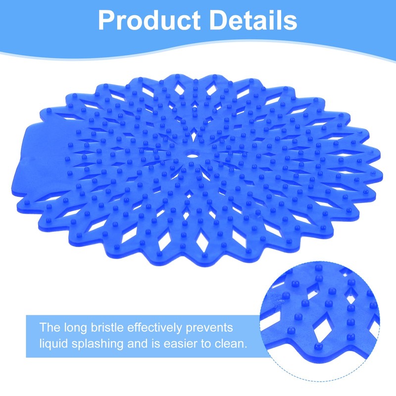 sourcing map 12Pcs Urinal Screen Deodorizer, Anti-Splash Scented Urinal Cakes