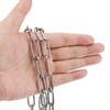 LEXININ 5/32 Inch x 32 Feet Stainless Steel Coil Chain