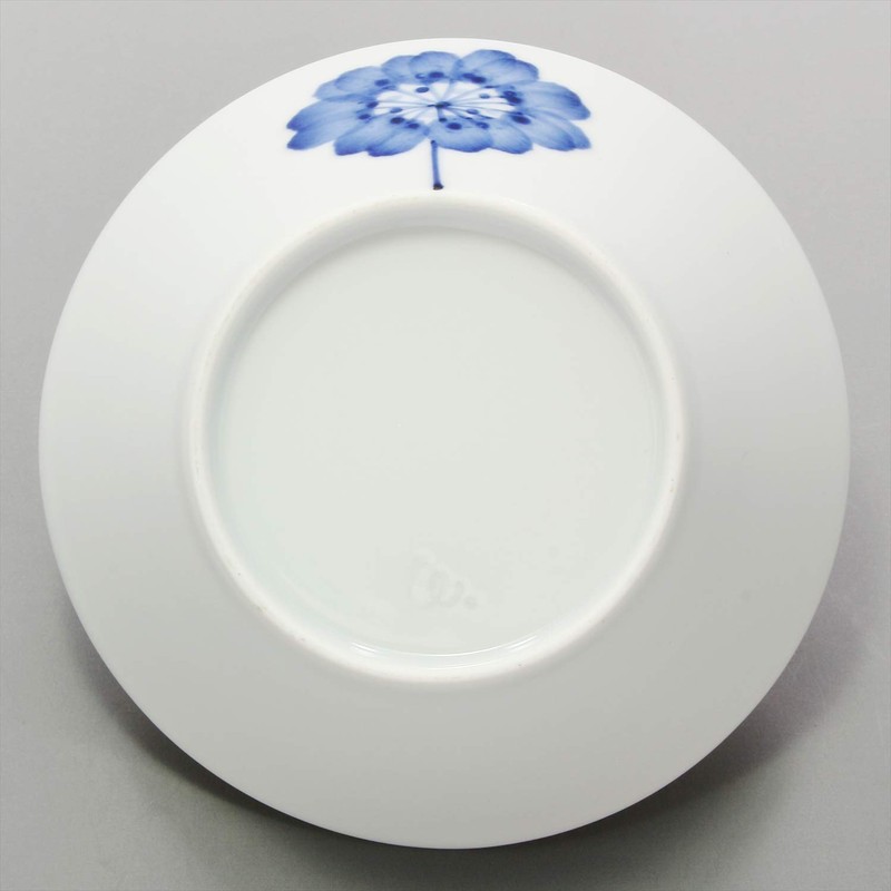 Hama Pottery 385704 Hasami Pottery Wayama Kiln Flower Angled Bowl