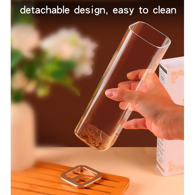 Insence-Stick Holder [Anti-Ash Flying], Modern Incense Burner Holder with Removable
