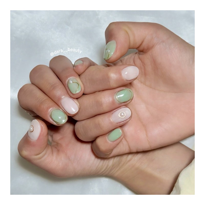 Dara Beauty January 2025 Art of the MonthSyrup Nail❣ -