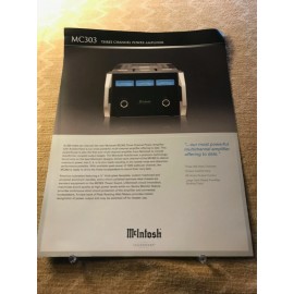 McIntosh ORIGINAL MCINTOSH-MC303 THREE CHANNEL POWER AMPLIFIER D916