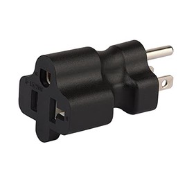 Strhowill Nema 5-15P to 5-15R/5-20R AC Power Adapter 15 Amp Household AC Plug to 20 Amp T Blade Power Adapter (5-15P to 5-15R & 5-20R)