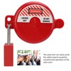 Lockout Tagout Valve Lock with Safety Padlock Heatproof Impact Resistant