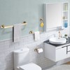 TURS Brushed Gold Bathroom Accessory Set 4-Pieces Bathroom Hardware Set