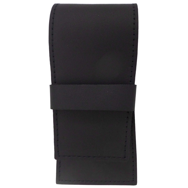 4-Piece Manicure Case with Nail Clippers Made of Genuine Leather