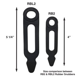 All Rite Products Rubber Snubbers for Pack Rack Series - Model RBL2