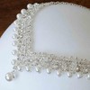 Veeve La Marie! B284 Pearl Necklace Necklace Set Wedding Earrings