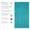 Lashuma Badteppich groß 50x80 cm, London absorbierende Frottee Badgarnitur Nautic