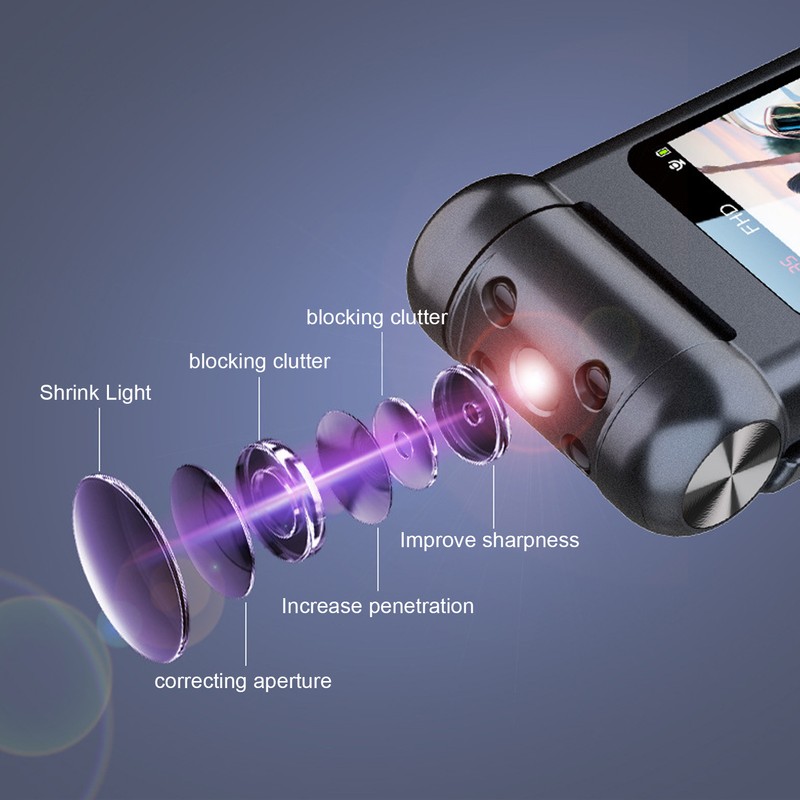 Video Recorder Multifunctional 1080P HD Noise Reduction Motion Detection Small
