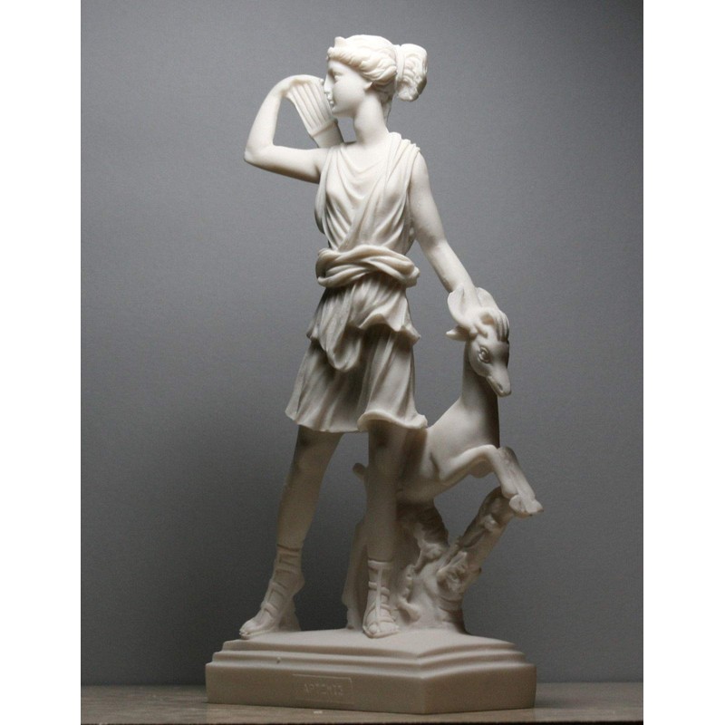 Diana of Versailles Greek Goddess Artemis Statue Sculpture Louvre Museum