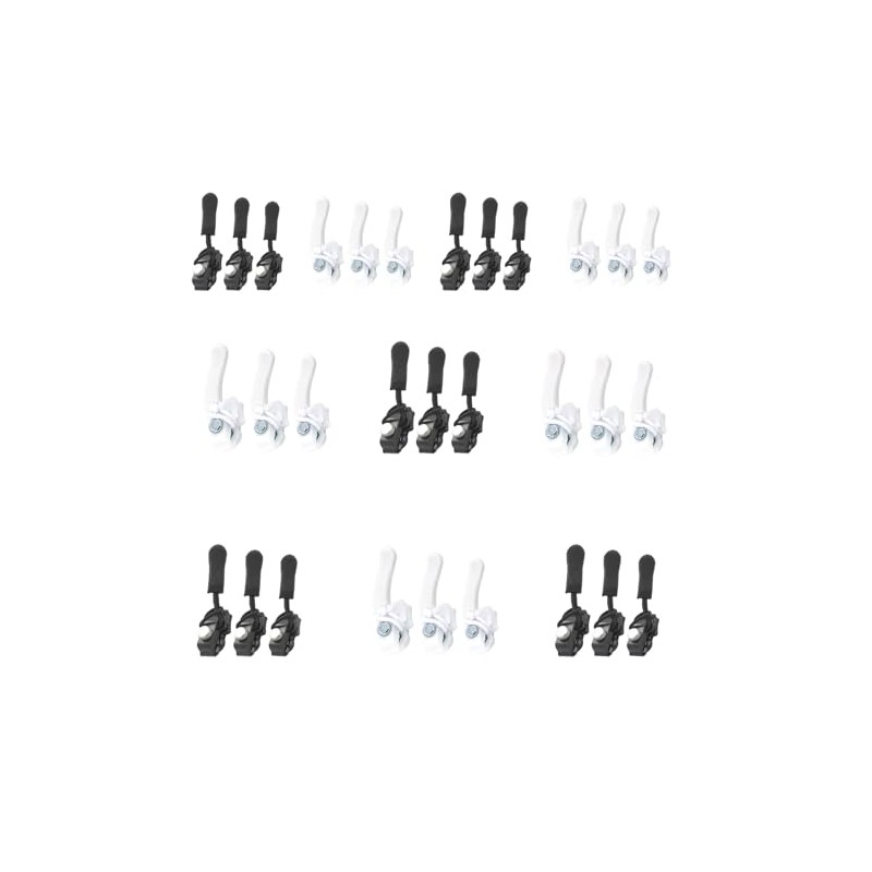 30Pcs Zipper Puller Replacement, Zipper Repair Kit, Removable Zipper Repair