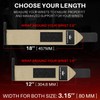TECEUM Weightlifting Wrist Wraps with Thumb Loop – Beige –