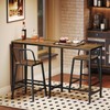 YATINEY 55" Long Bar Table, Counter Bar Height Table, High