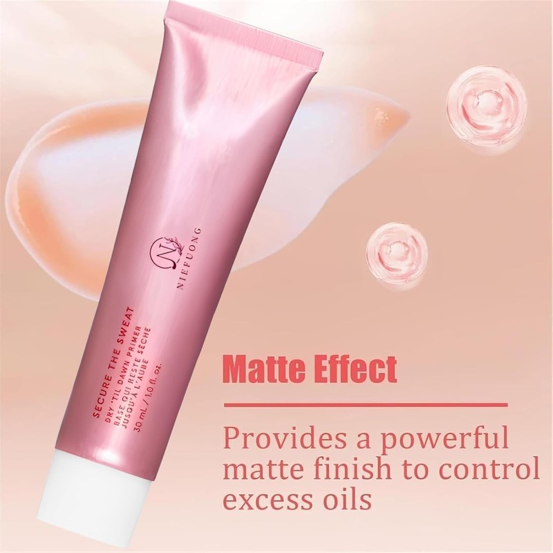 Primer Makeup, Secure The Sweat Waterproof Mattifying Primer, Oil Sucker