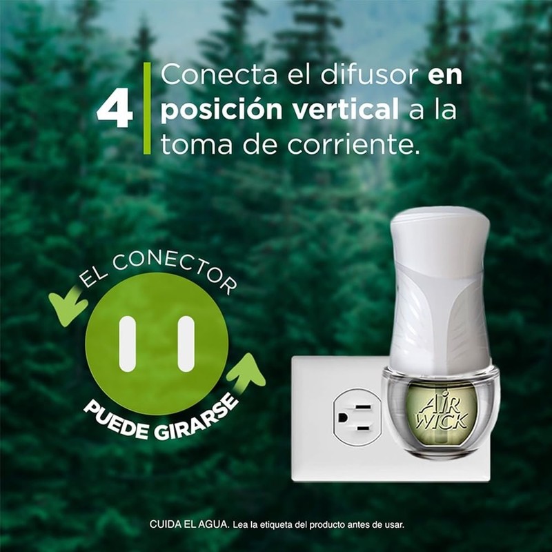 Air Wick® Repuestos Para Aromatizante De Ambiente Continuo, Aroma Bosque