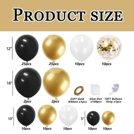 Daisy Birthday Balloons Set, 44 Pieces Yellow Balloons Garland Kit, Daisy Foil Balloons with Happy Birthday Garland for Wedding Birthday Girls Baby Shower Engagement