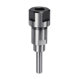 QUARKZMAN Router Collet Extension Rod Converter Adapter 8mm to 12.7mm for CNC Engraving Machine Woodworking Router