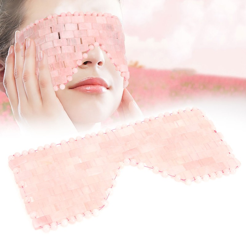 Jade Stone Eye Mask Cooling Sleeping Eye Mask Cold Therapy