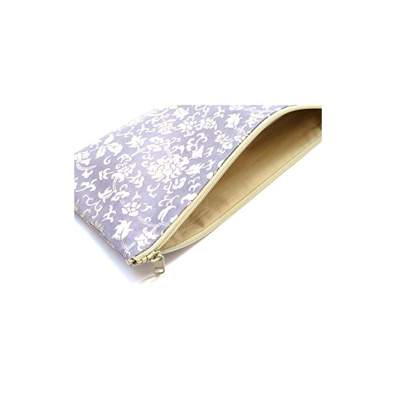 Sowaka Wagesa Noto Pattern Wakasa Wrakesa, Mauve Color, Hankesa, Zipper