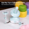 Etcokei Wool Roller, Electric Yarn Winder for Crocheting, Wool Unwinder